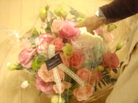 大きなお花をありがとうToT